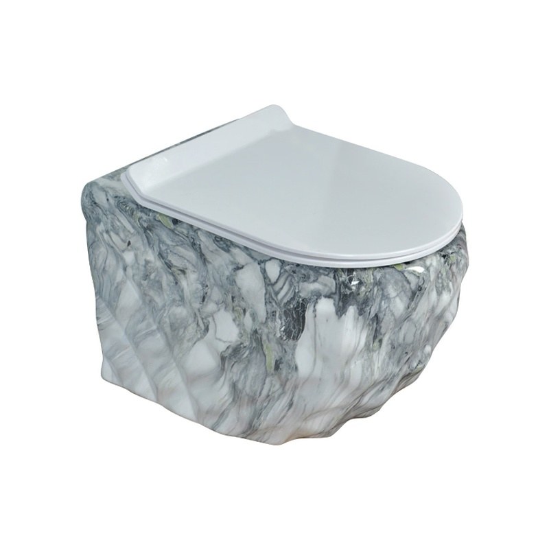 LT-WHT4020-DP-CT17 grey wall-hung-toilets