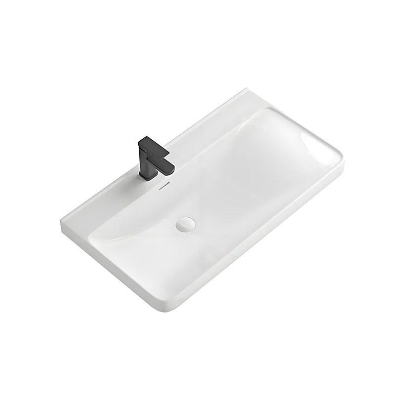 LT-7002 white countertop-basins