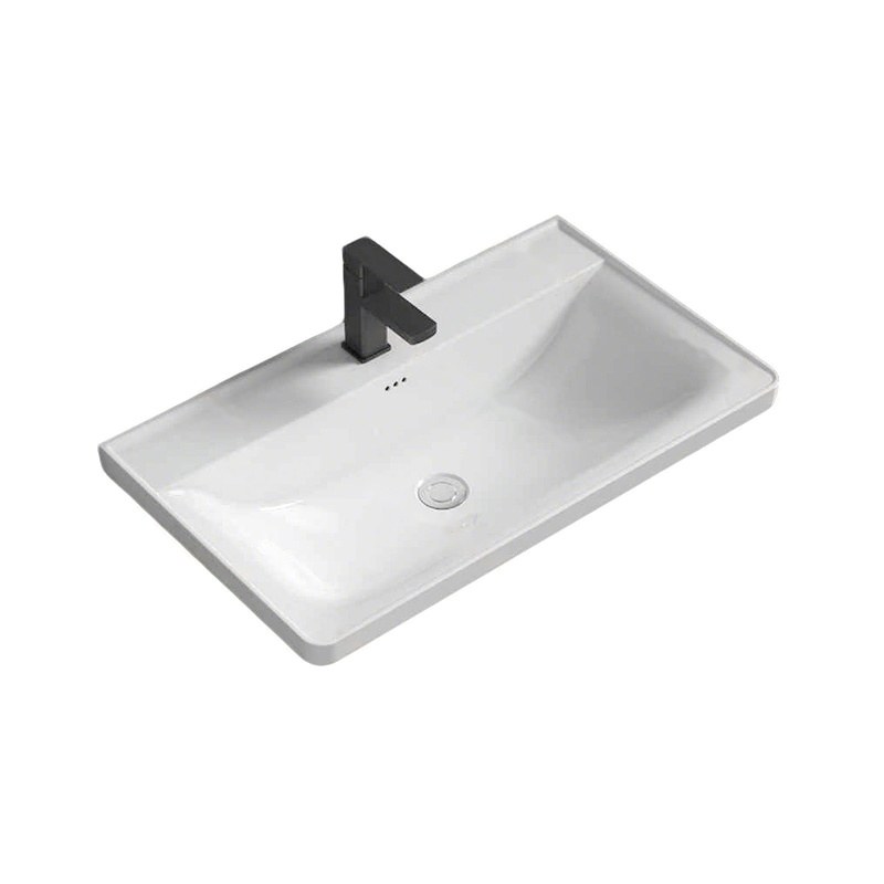 LT-7013 white countertop-basins