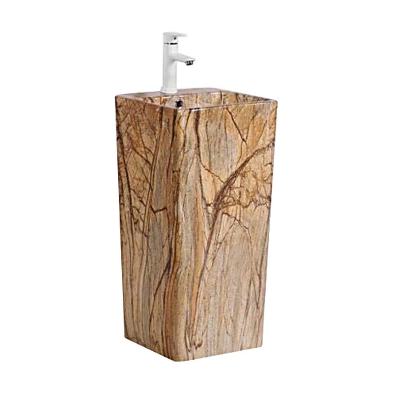 LT-309-DP-CT-9 patterned pedestal-basins