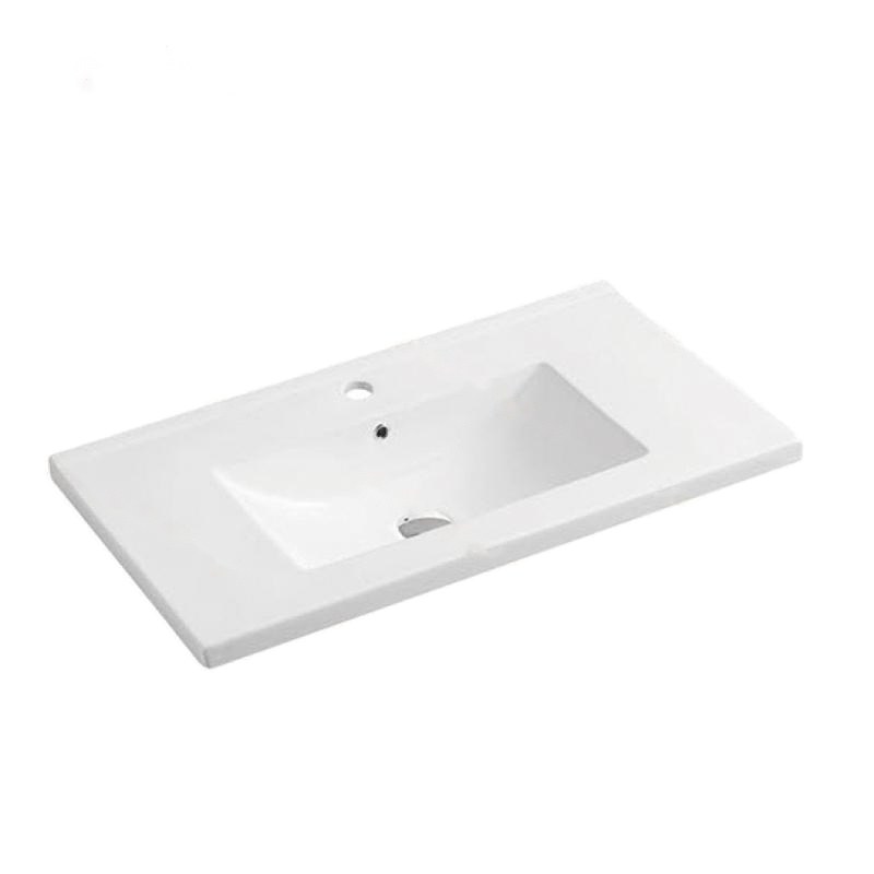 LT-711 white countertop-basins