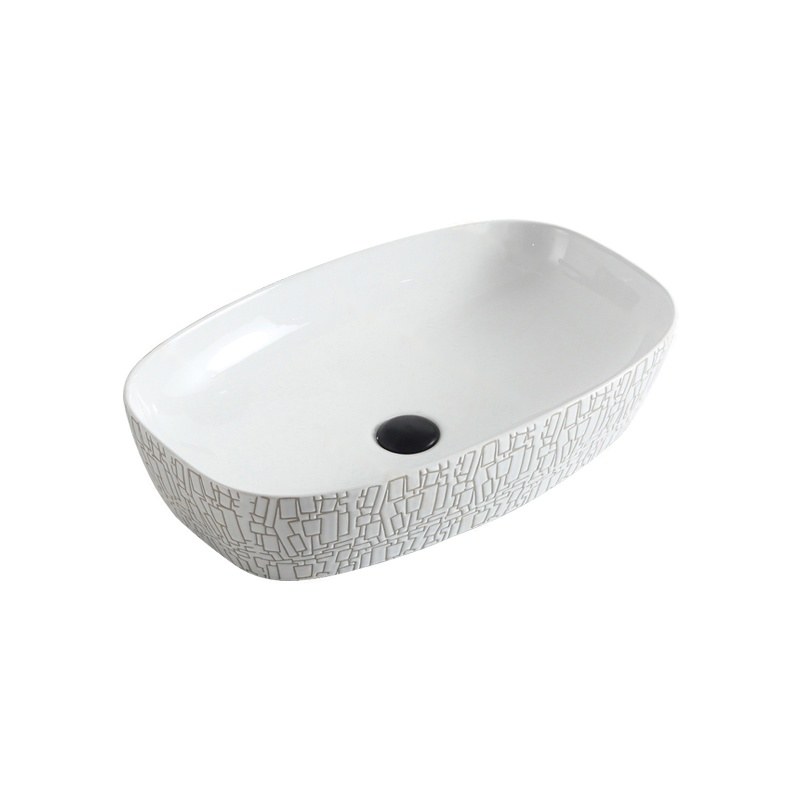 LT-6019-HE-GW1 white art-basins