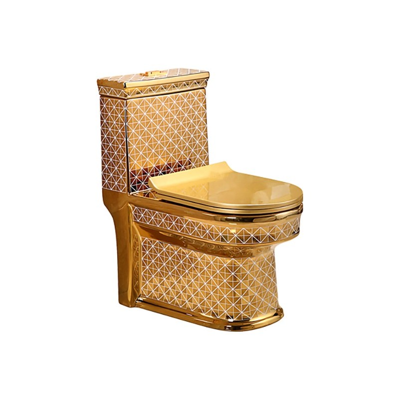 LT-1016-GID-G1 gold one-piece-toilets