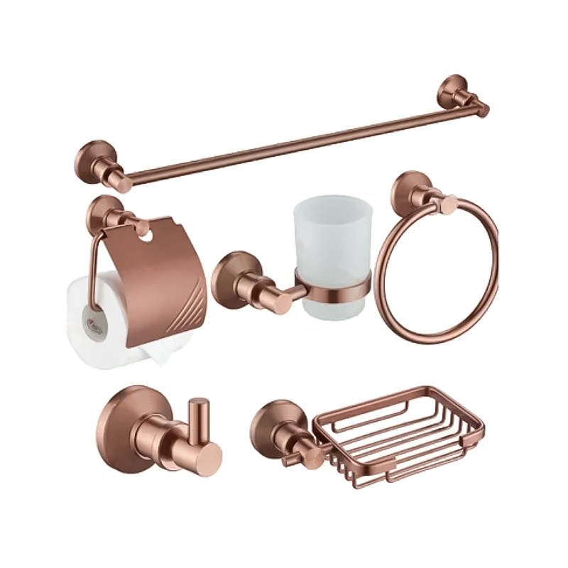 LT-AL8500-6A-R bathroom hardware set, towel bar, bath accessory