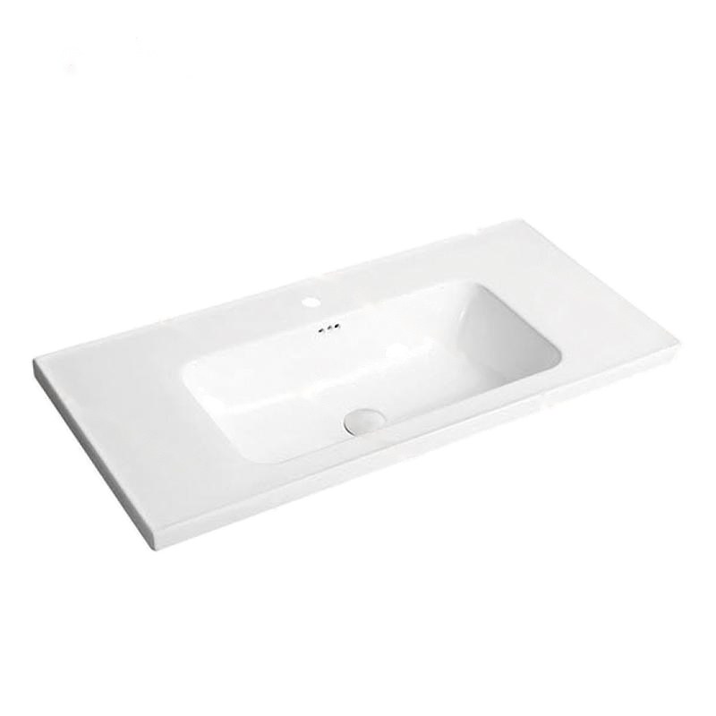 LT-710 white countertop-basins