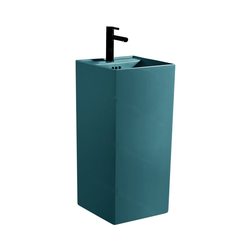 LT-331-M-BG colored pedestal-basins