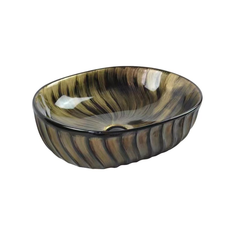 LT-6413-CP-BRBLL gold art-basins