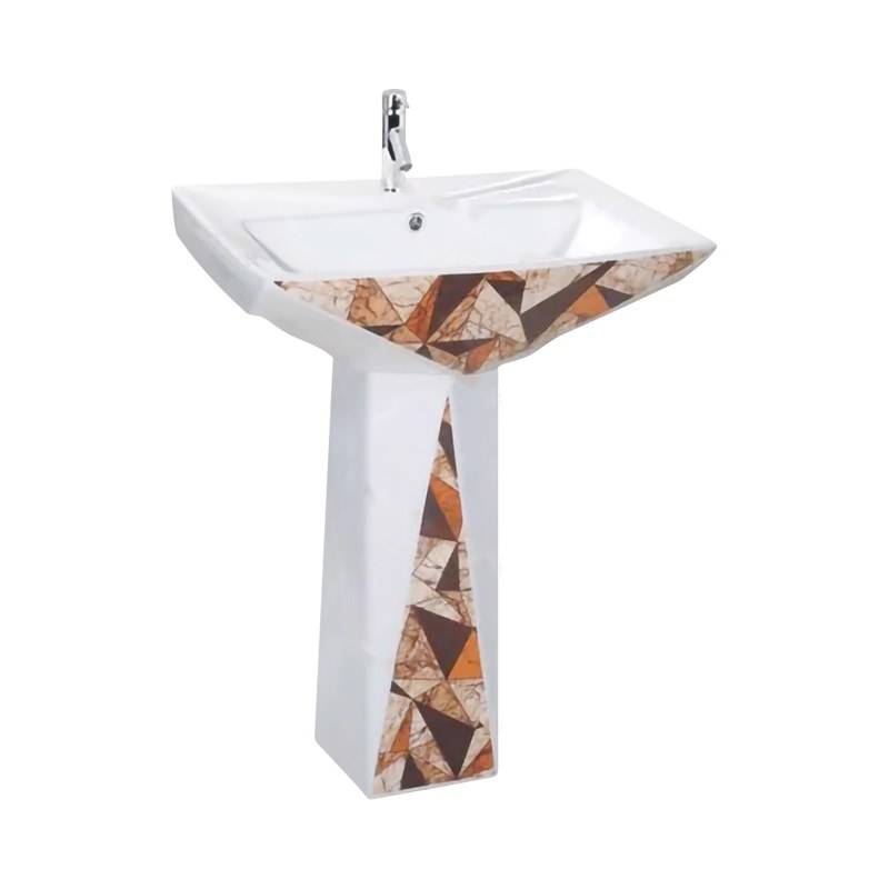 LT-307P-DC-CT1 colored pedestal-basins
