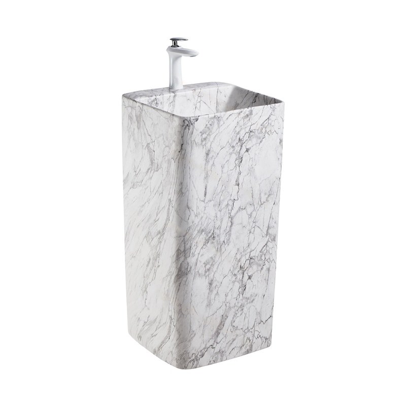 LT-309-DP-CT-137 white pedestal-basins