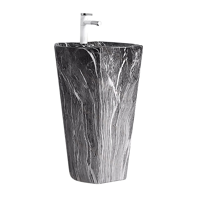LT-322-DP-CT-147 patterned pedestal-basins