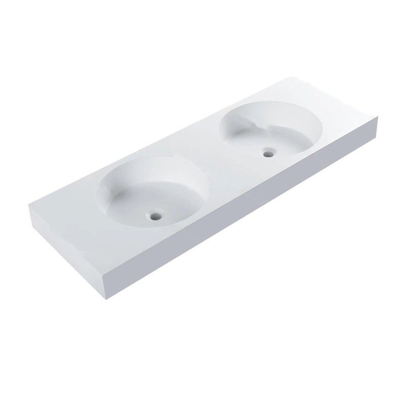 LT-793D white countertop-basins
