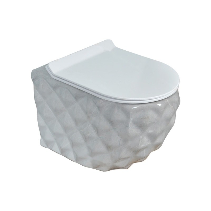 LT-WHT4020-DP-CT13 grey wall-hung-toilets