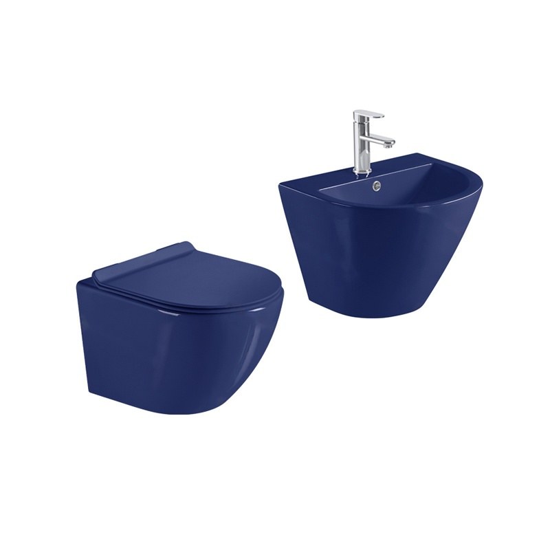 LT-450W-CG-SB-----LT-501-CG-SB white wall-hung-toilet-suites