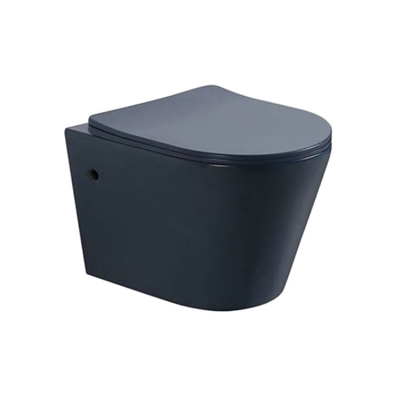 LT-402W-M-SB black wall-hung-toilets