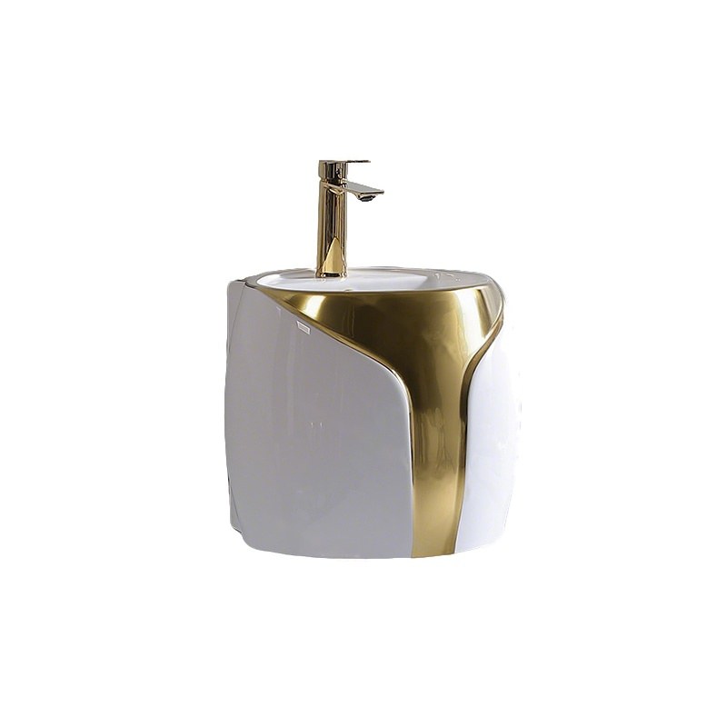 LT-5275-GID-WG colored wall-hung-basins