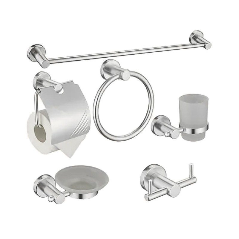 LT-AL8000-6B-S bathroom hardware set, towel bar, bath accessory