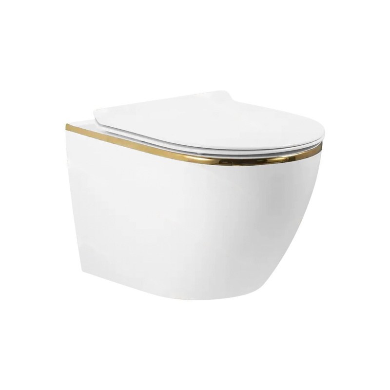 LT-450W-CG-WGL white wall-hung-toilets