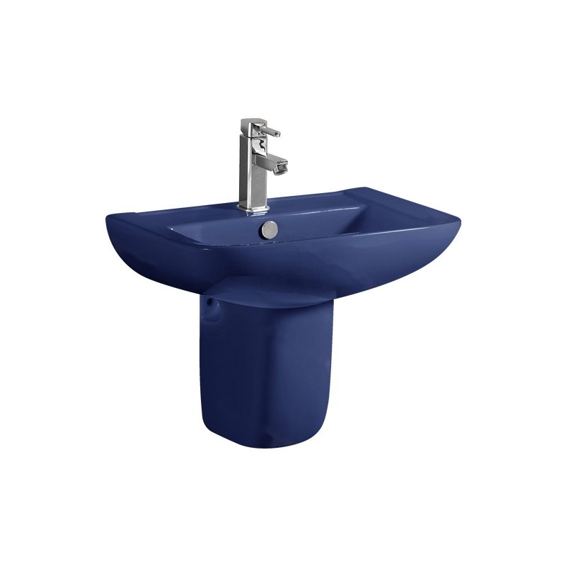 LT-538P-CG-SB colored wall-hung-basins