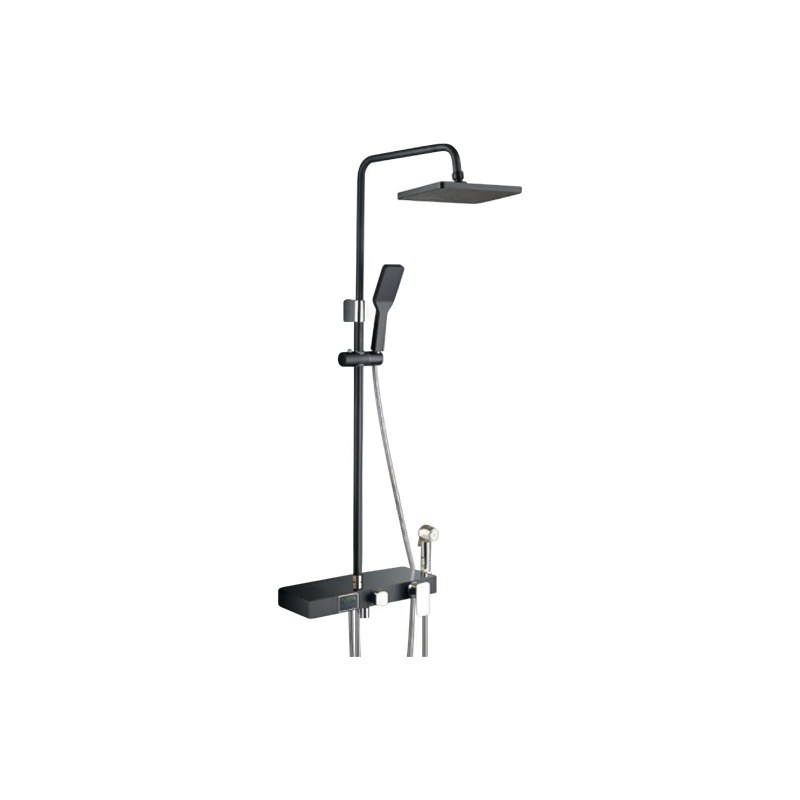 LT-10342-BRA-YTLYHS shower set, shower system, complete shower kit