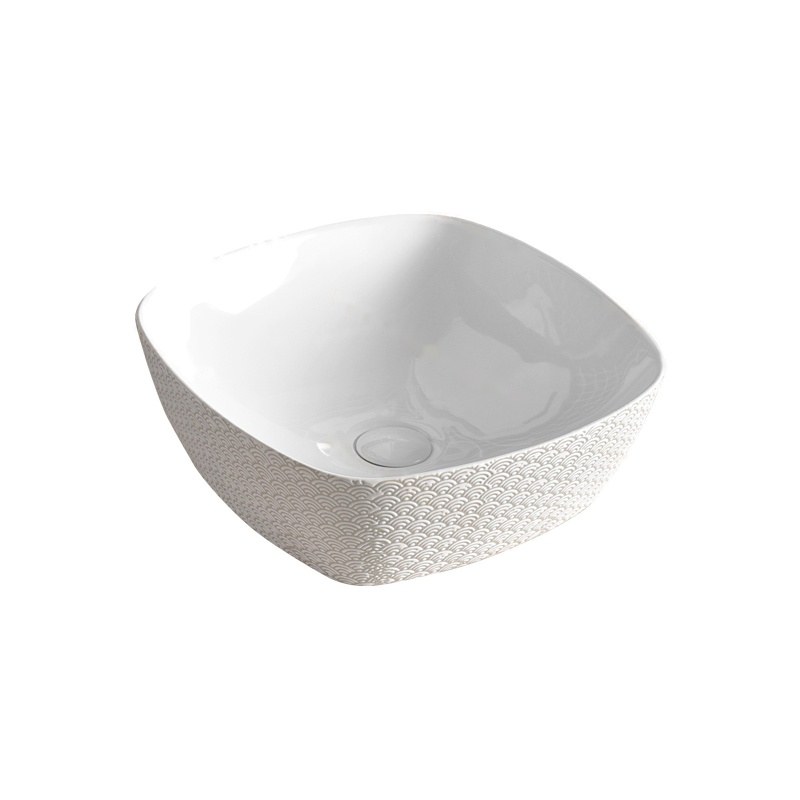 LT-6017-HE-W1 white art-basins