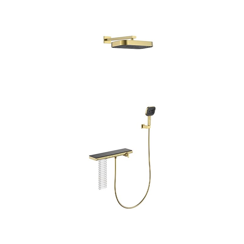 LT-10099-BRA-AZLYHS shower set, shower system, complete shower kit
