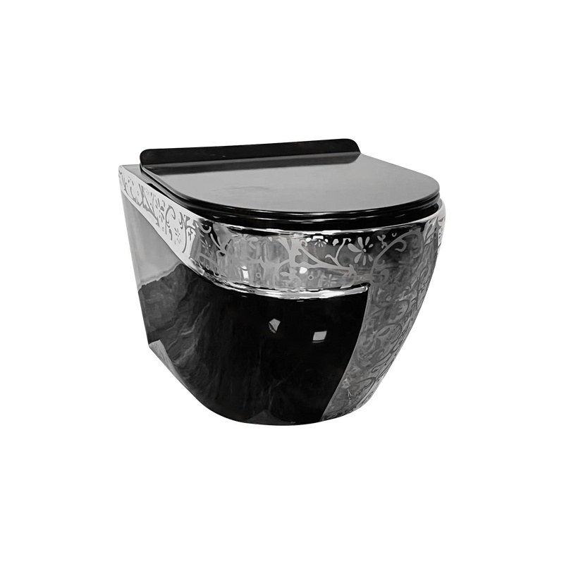 LT-WHT4029-GID-BLSG7 black wall-hung-toilets