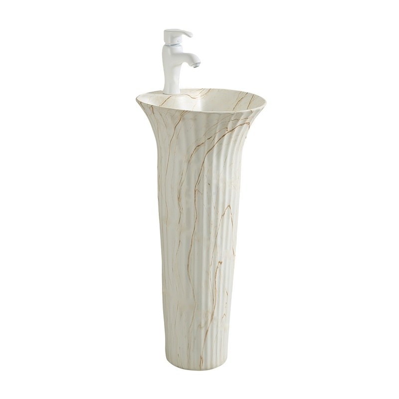 LT-336-DP-CT-27 patterned pedestal-basins