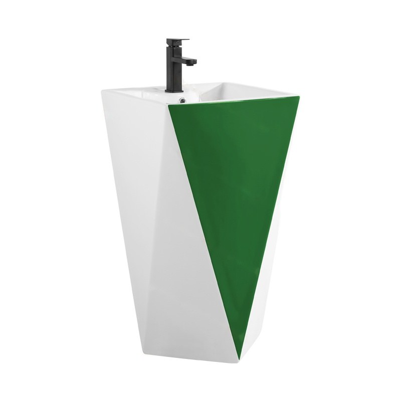 LT-307-CG-WG colored pedestal-basins