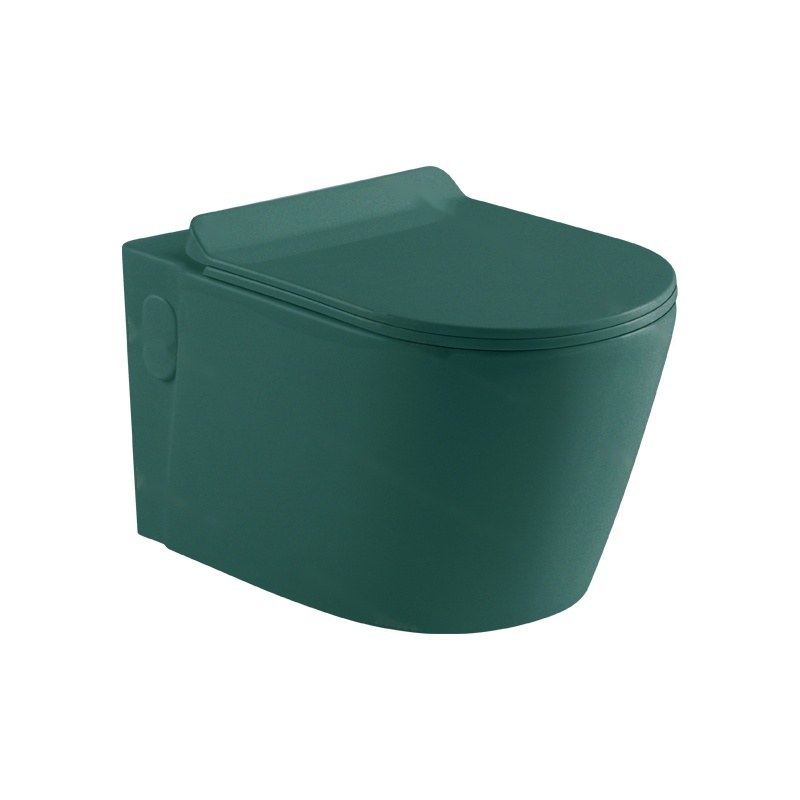 LT-442W-M-BG colored wall-hung-toilets