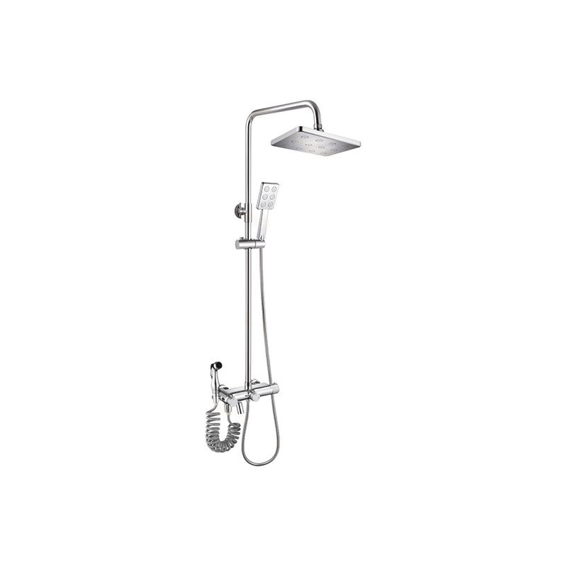 LT-10288-BRA-YTLYHS shower set, shower system, complete shower kit