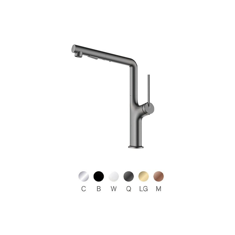 LT-10023-BRA-TCCLSSCLRLT kitchen faucet, kitchen mixer tap, sink faucet