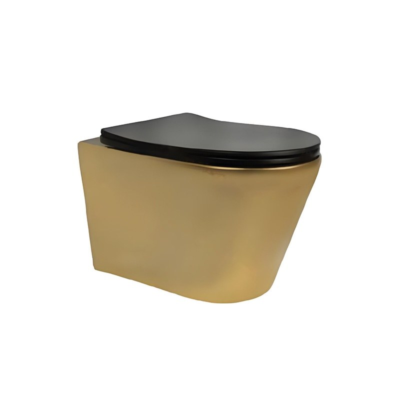 LT-452W-GID-M-GBL2 gold wall-hung-toilets