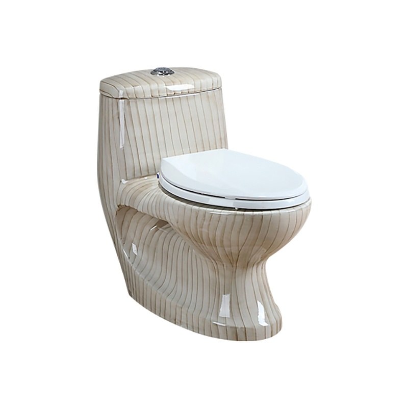 LT-1023-DP-5 patterned one-piece-toilets