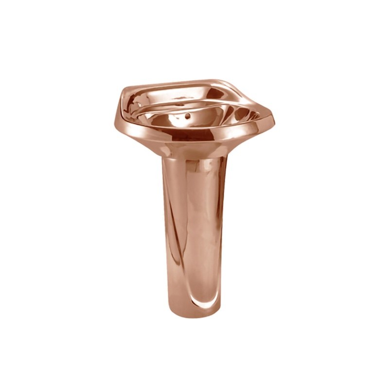 LT-314P-GI-RG colored pedestal-basins