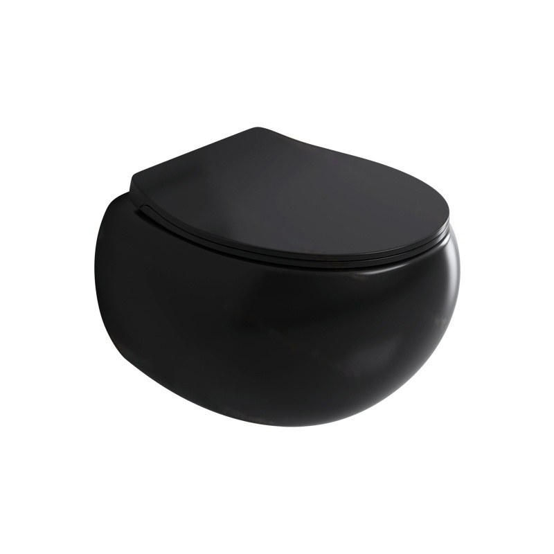 LT-WHT4027-M-BL black wall-hung-toilets