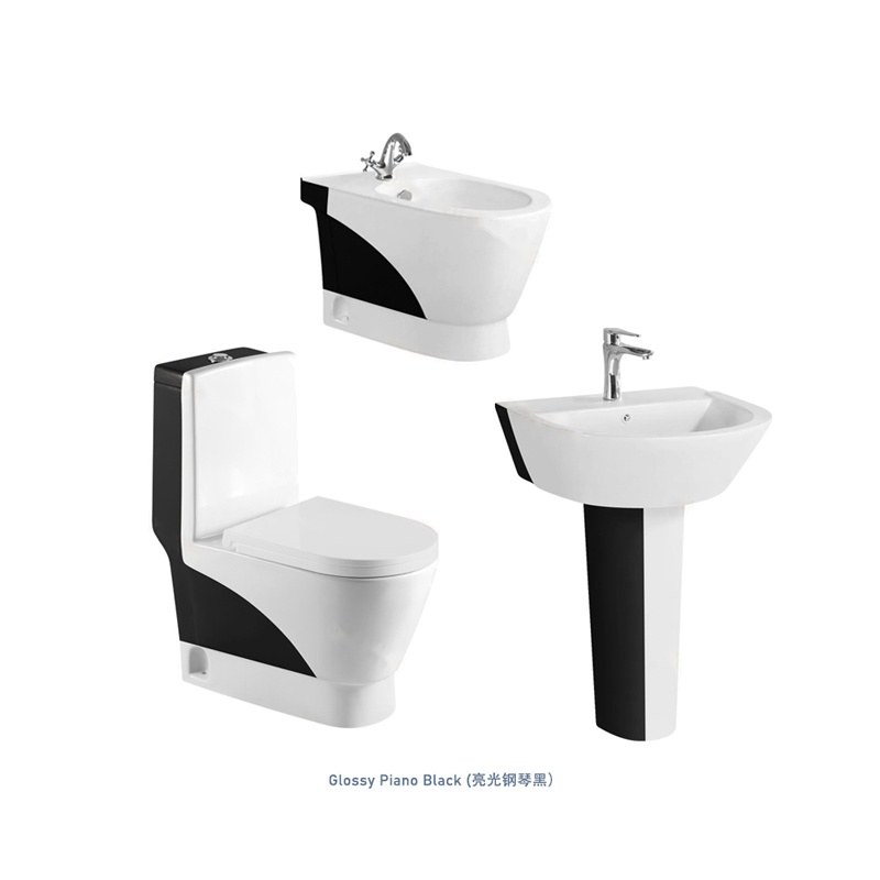 LT-1013-CG-WB3-----LT-413B-CG-WB3-----LT-312P-CG-WBL1 white two-piece-toilet-suites