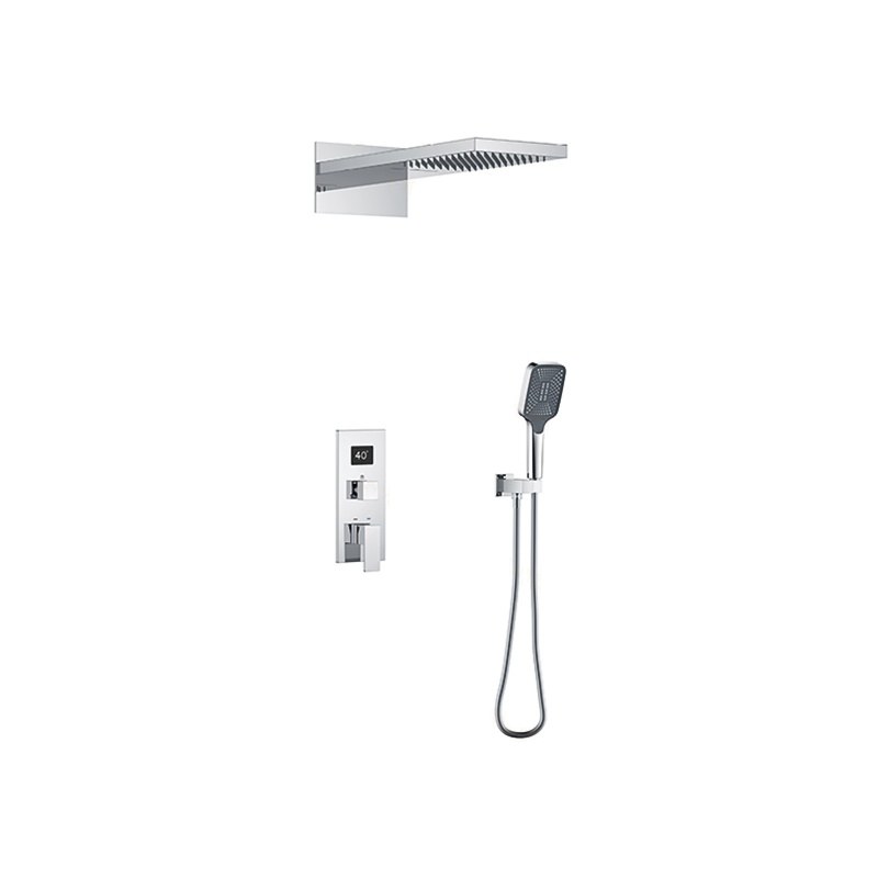 LT-10056-BRA-AZLYHS shower set, shower system, complete shower kit