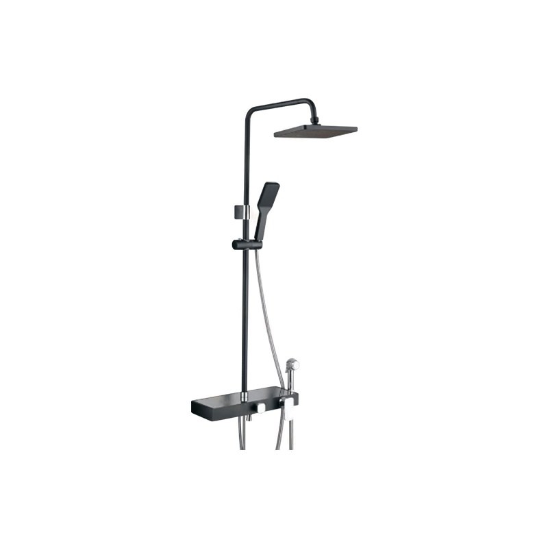 LT-10372-BRA-YTLYHS shower set, shower system, complete shower kit