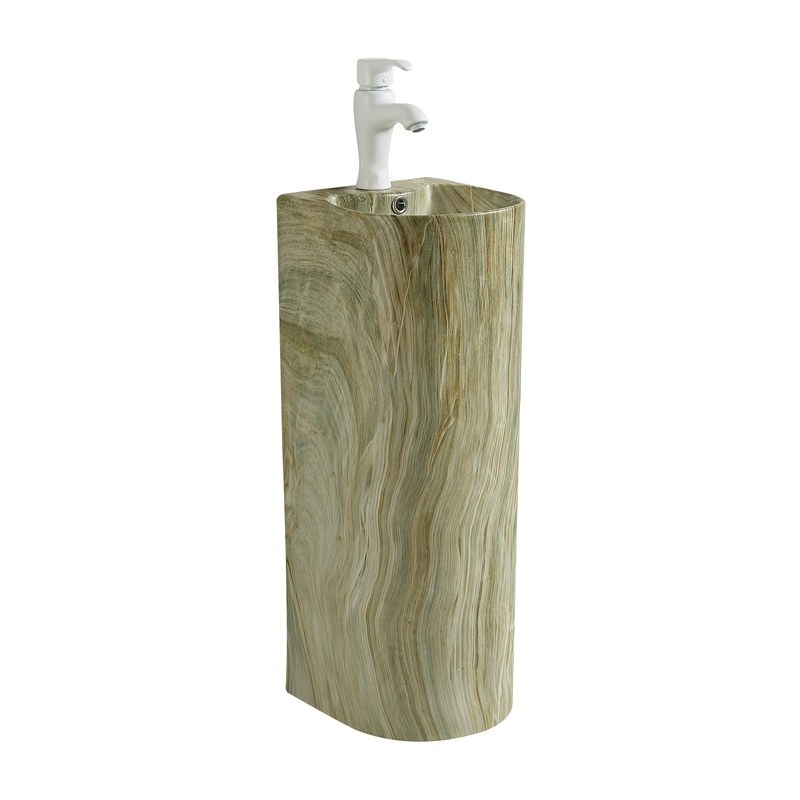 LT-325-DP-CT-180 gold pedestal-basins
