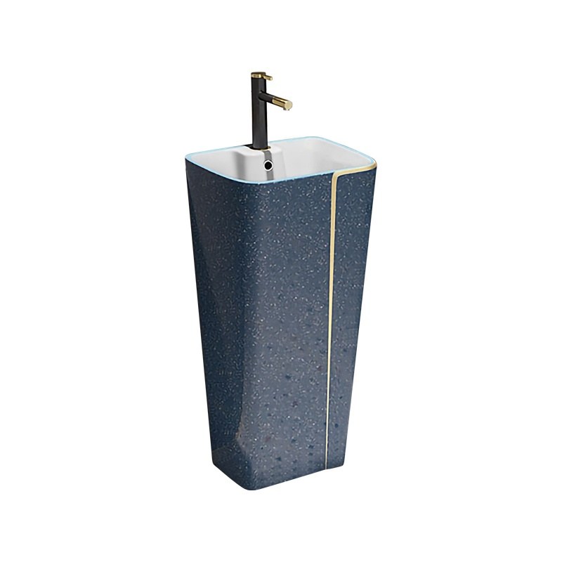 LT-320-CDG-BUGL colored pedestal-basins