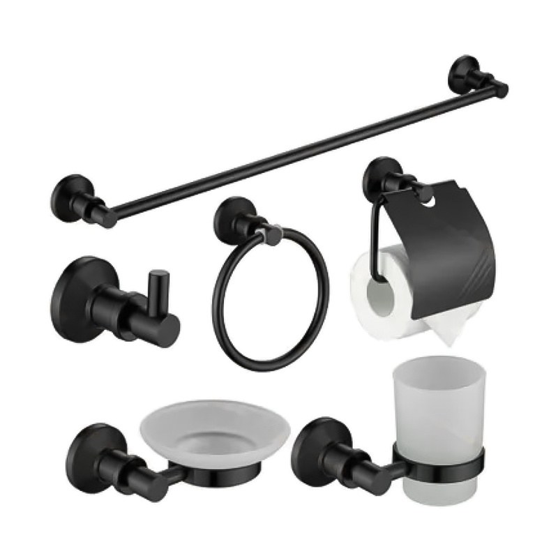 LT-AL8500-6B-B bathroom hardware set, towel bar, bath accessory