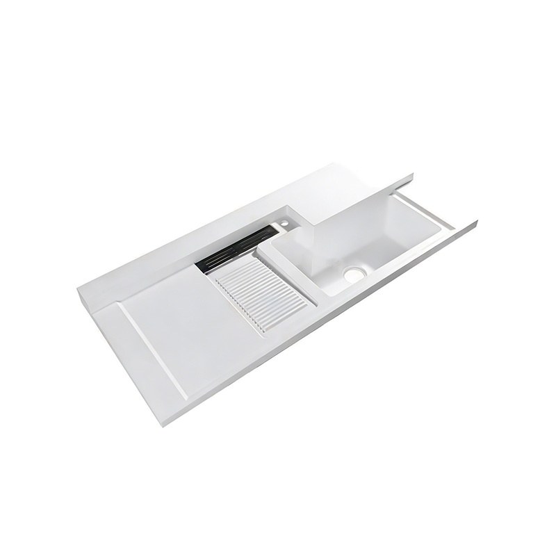 LT-7161 white countertop-basins