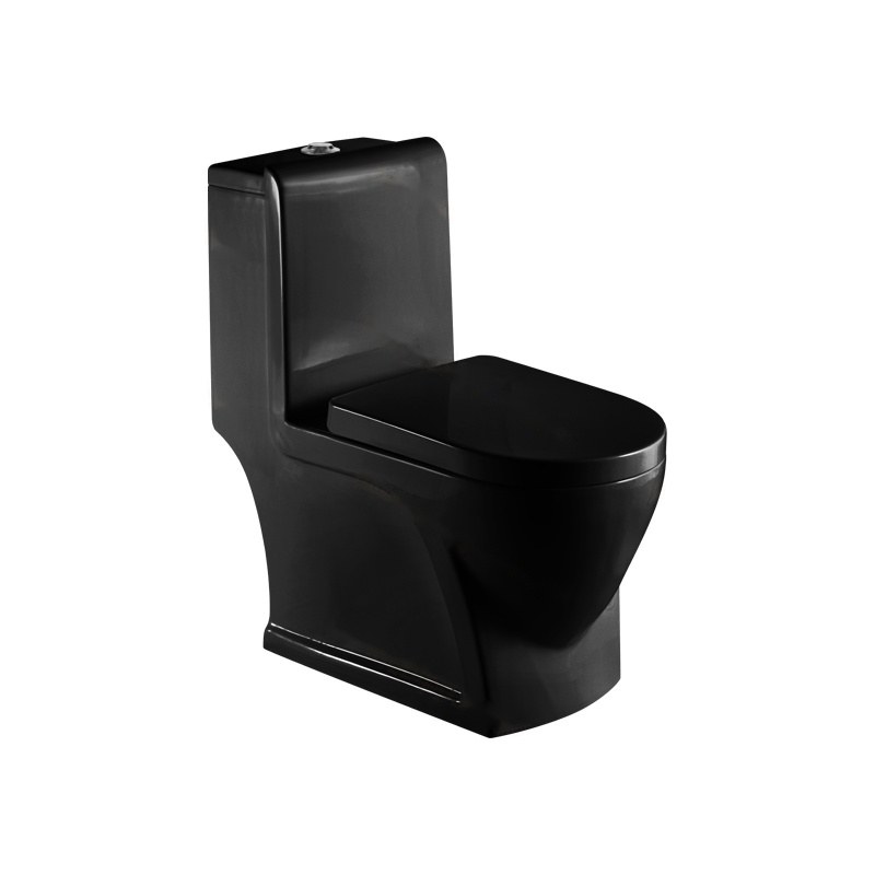 LT-1087-CG-BL black one-piece-toilets