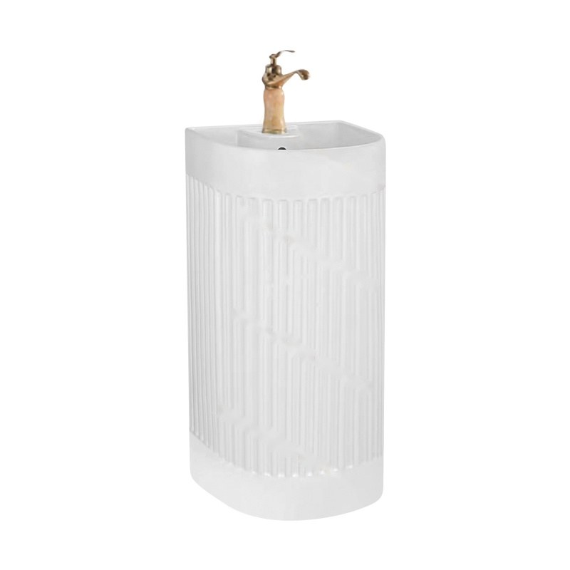 LT-399 white pedestal-basins