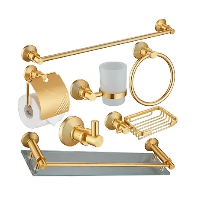 LT-AL8500-7A-G bathroom hardware set, towel bar, bath accessory