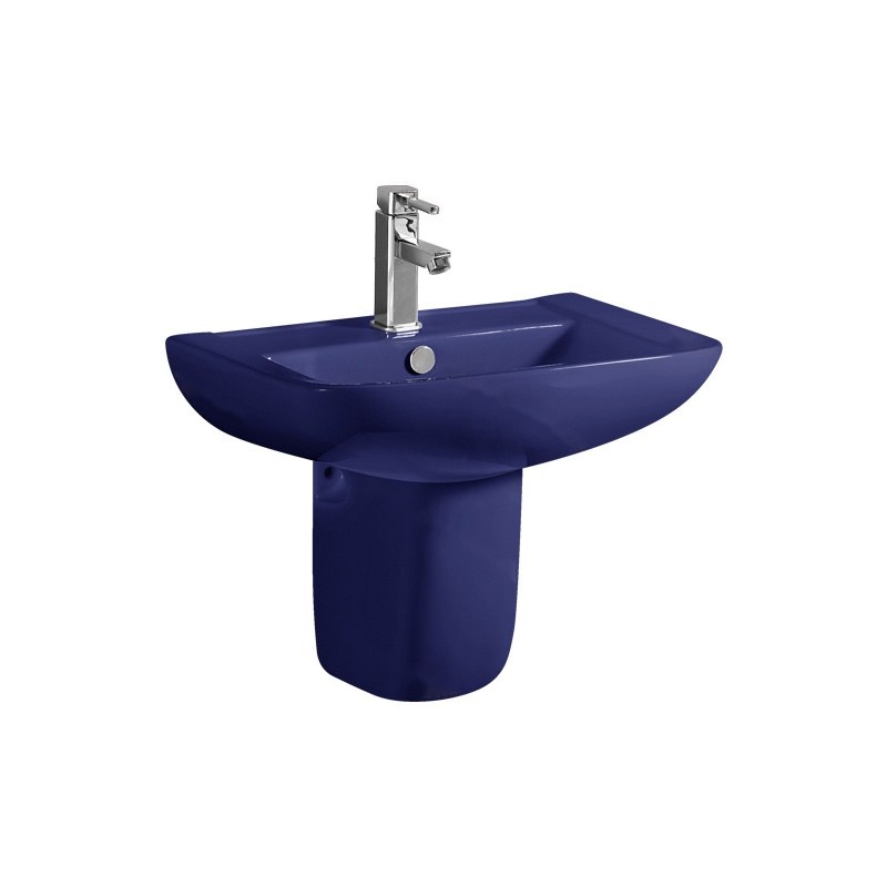 LT-538P-CG-BV colored wall-hung-basins