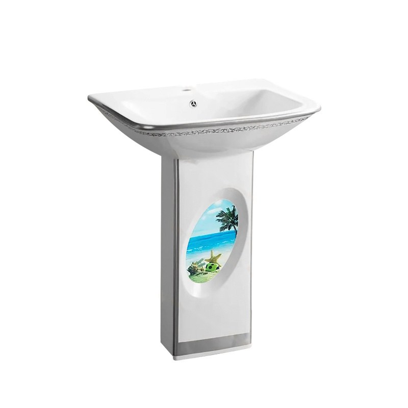 LT-366P-GID-WSG1 colored pedestal-basins