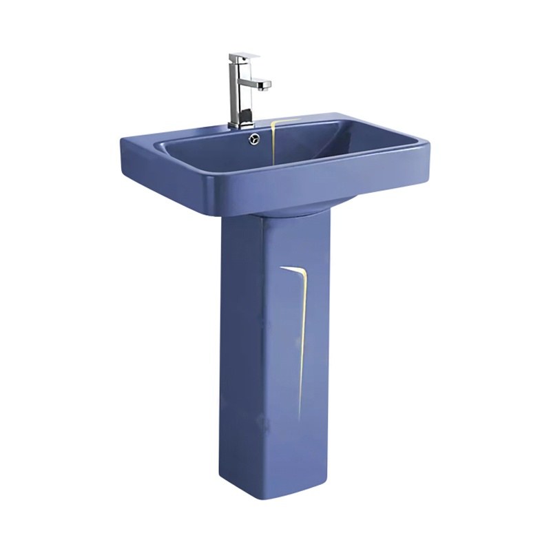LT-354P-CG-BU colored pedestal-basins