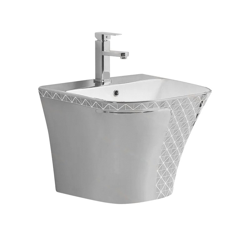 LT-587-GI-SGW grey wall-hung-basins