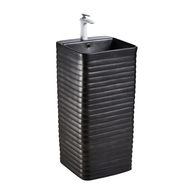 LT-368-RS-TBL black pedestal-basins